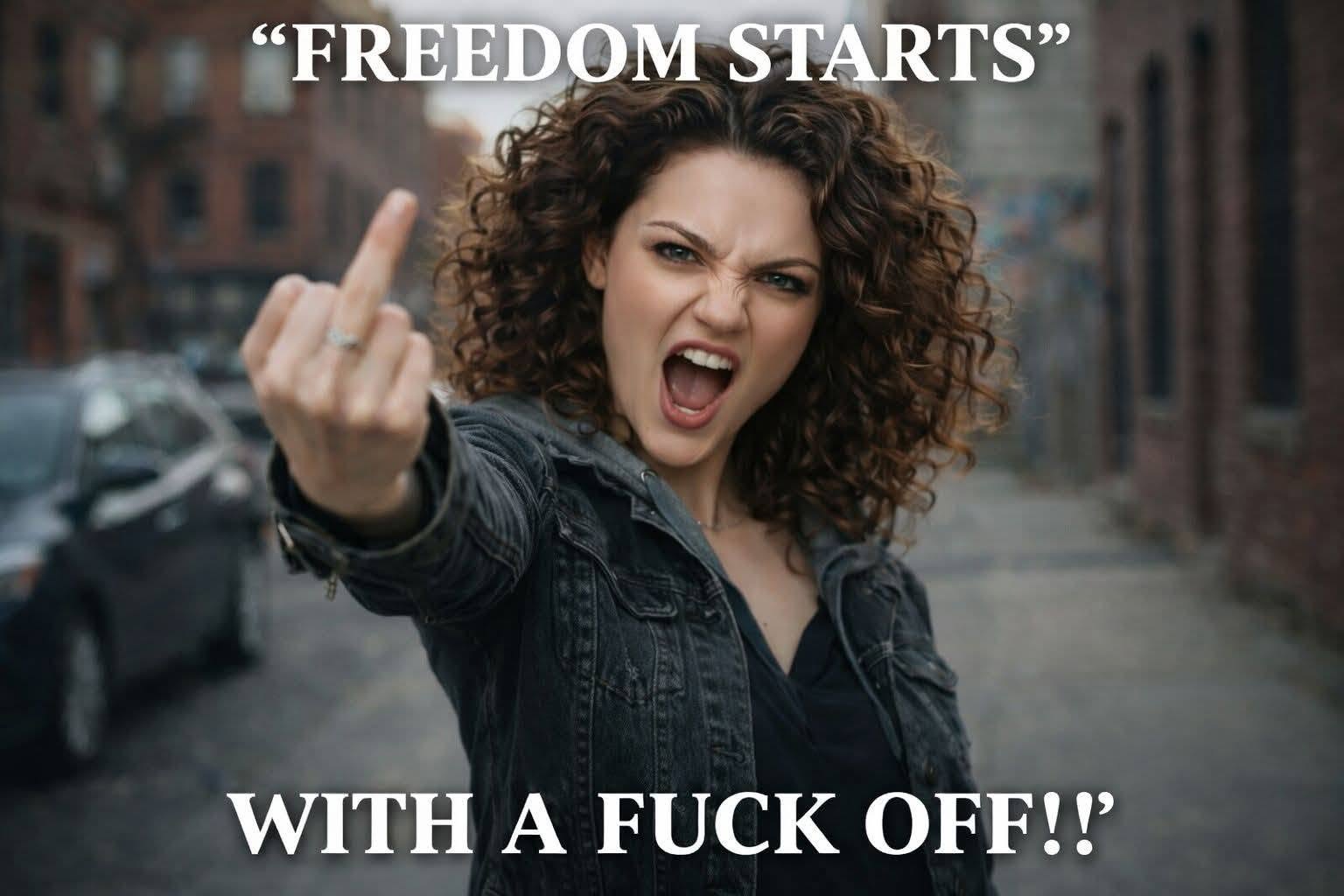 Freedom Starts original poetry artwork