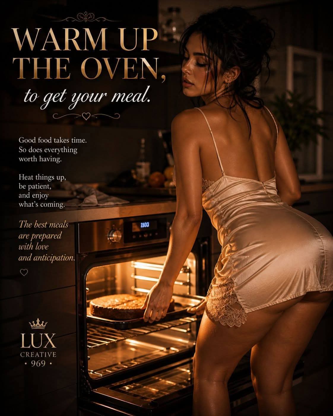 Warm Up the Oven original poetry artwork