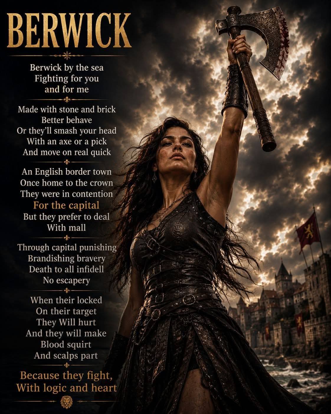 Berwick original poetry artwork