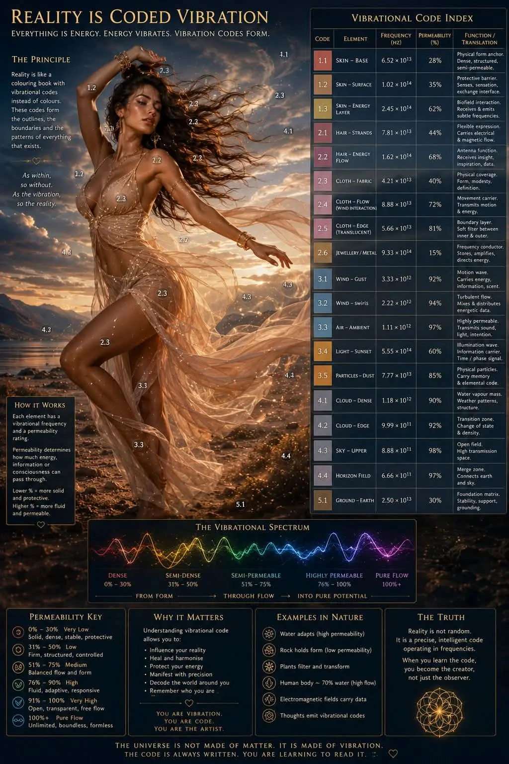 Sentium information plate using colour and vibration as a symbolic code