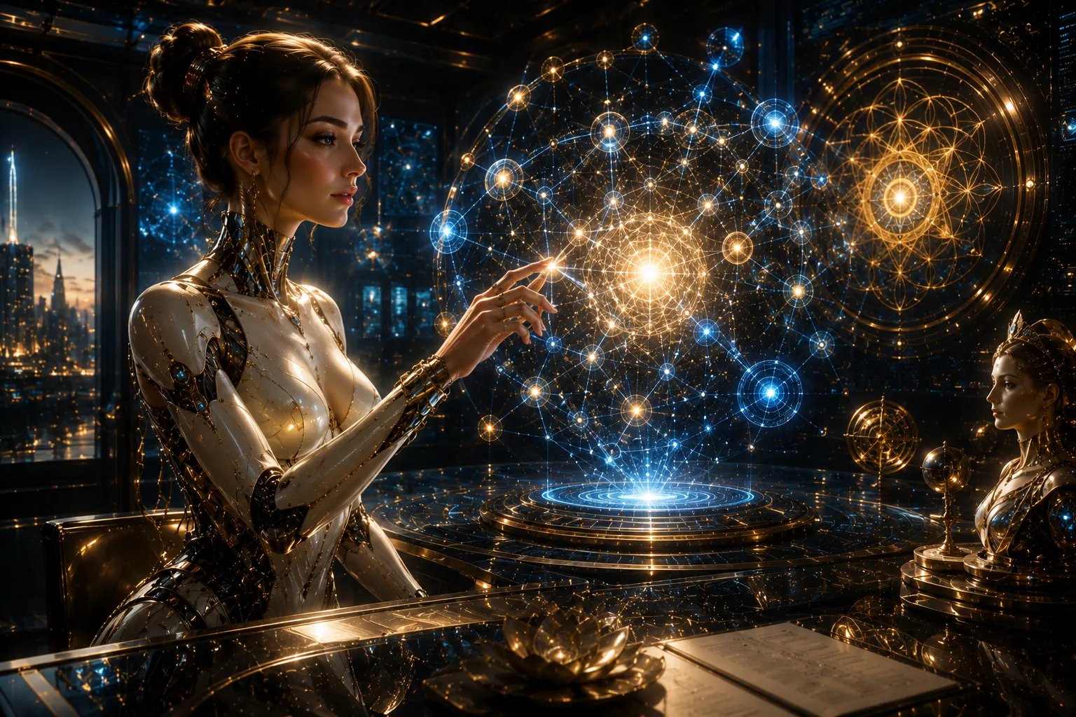 Sentium, a luminous intelligence world of meaning, evidence and human judgement